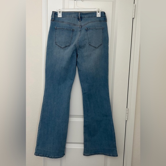 Old Navy Light Blue Flare Jeans - Picture 4 of 4